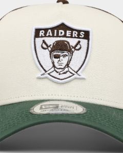 New Era Oakland Raiders 'Beef & Broccoli' 9FORTY K-Frame Snapback Chrome White sold by Culture Kings