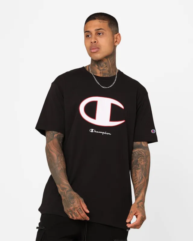 Champion Rochester Graphic T-Shirt Black sold by Culture Kings