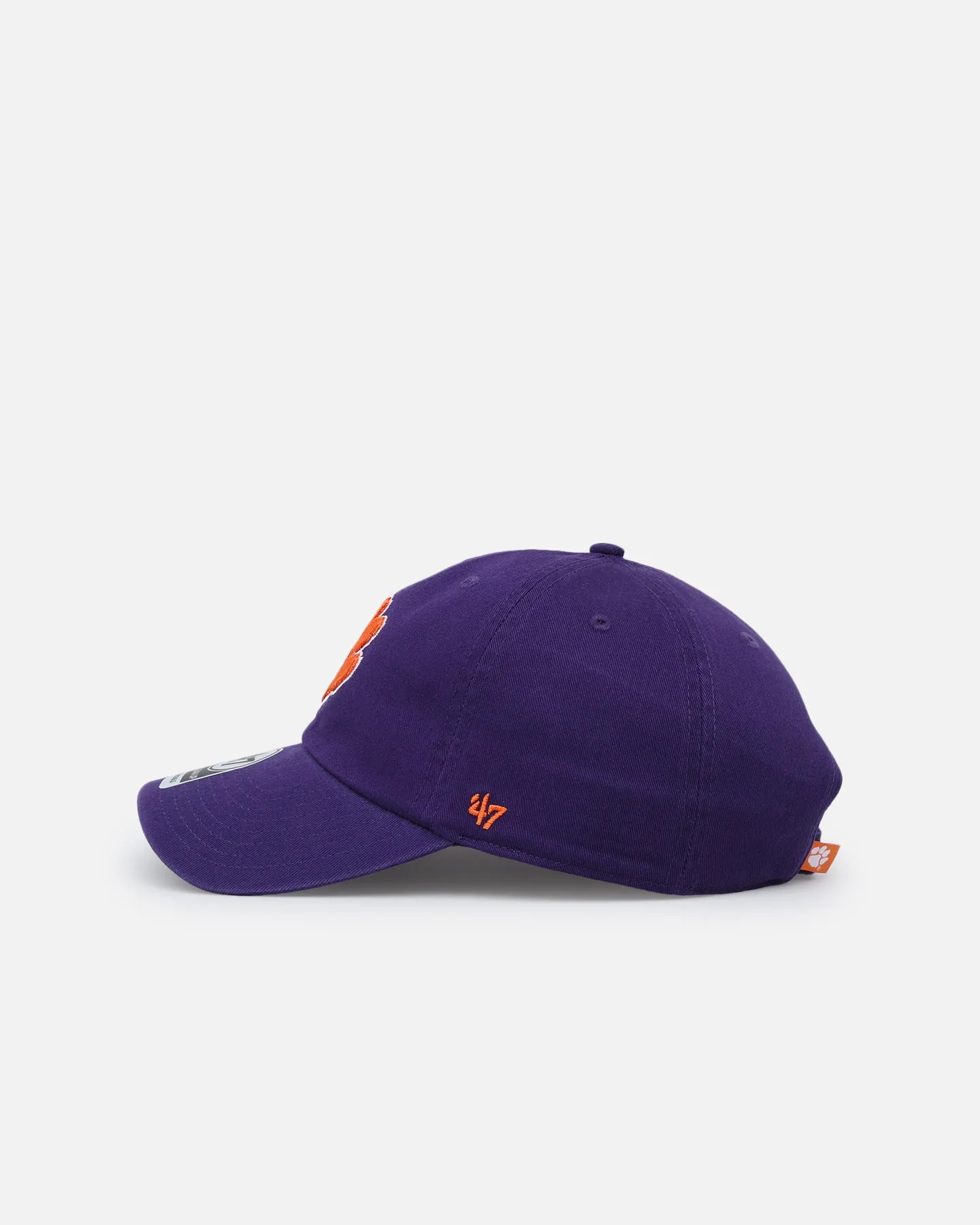 47 Brand Clemson Tigers 47 Clean Up Strapback Purple sold by Culture Kings product image thumbnail 4