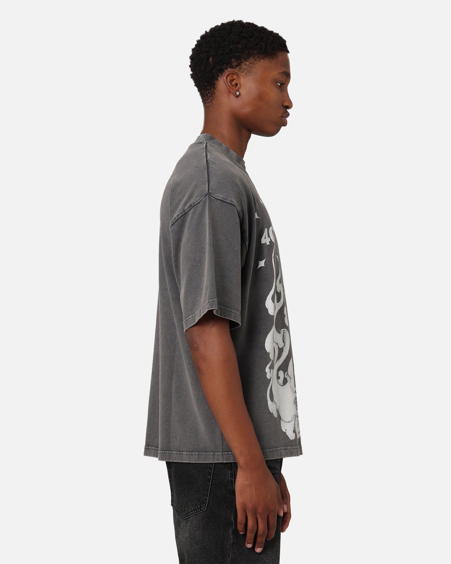 404 Geisha T-Shirt Charcoal sold by Culture Kings product image thumbnail 5