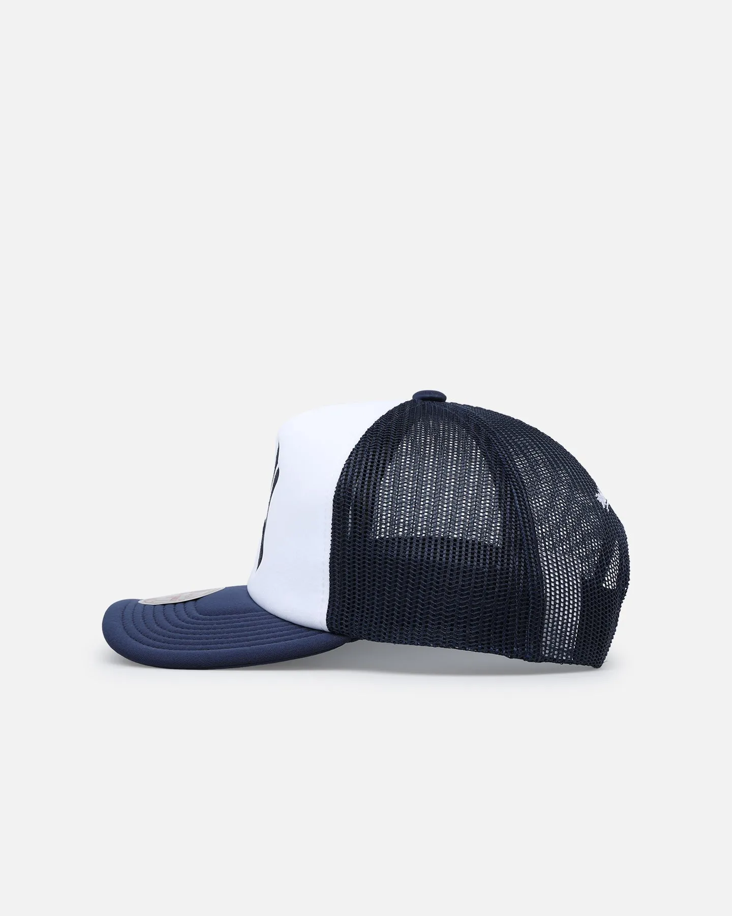 Mitchell & Ness New York Yankees Team Foam Trucker Snapback Blue/White sold by Culture Kings product image thumbnail 4
