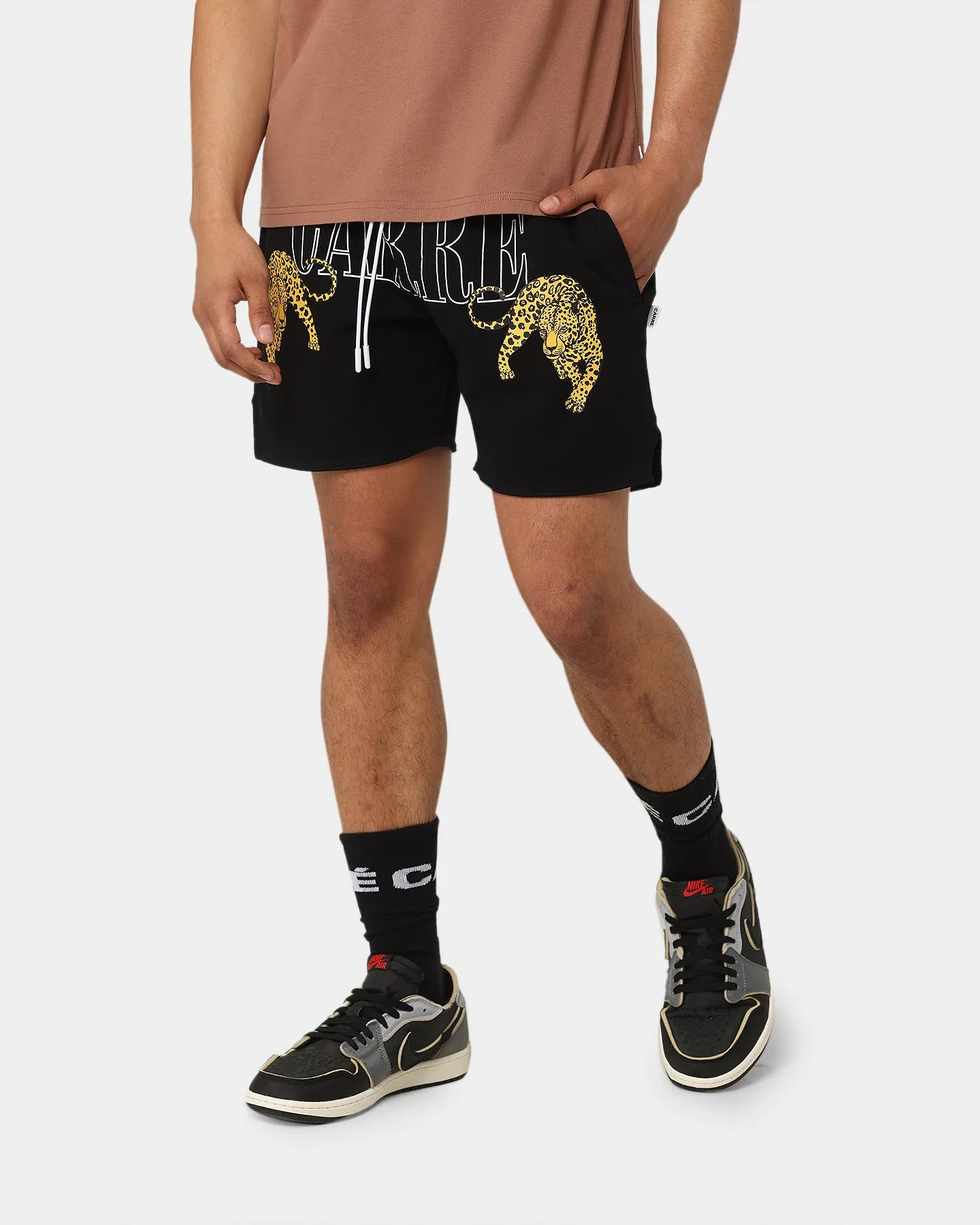 Carré Leo Sweat Short Black sold by Culture Kings