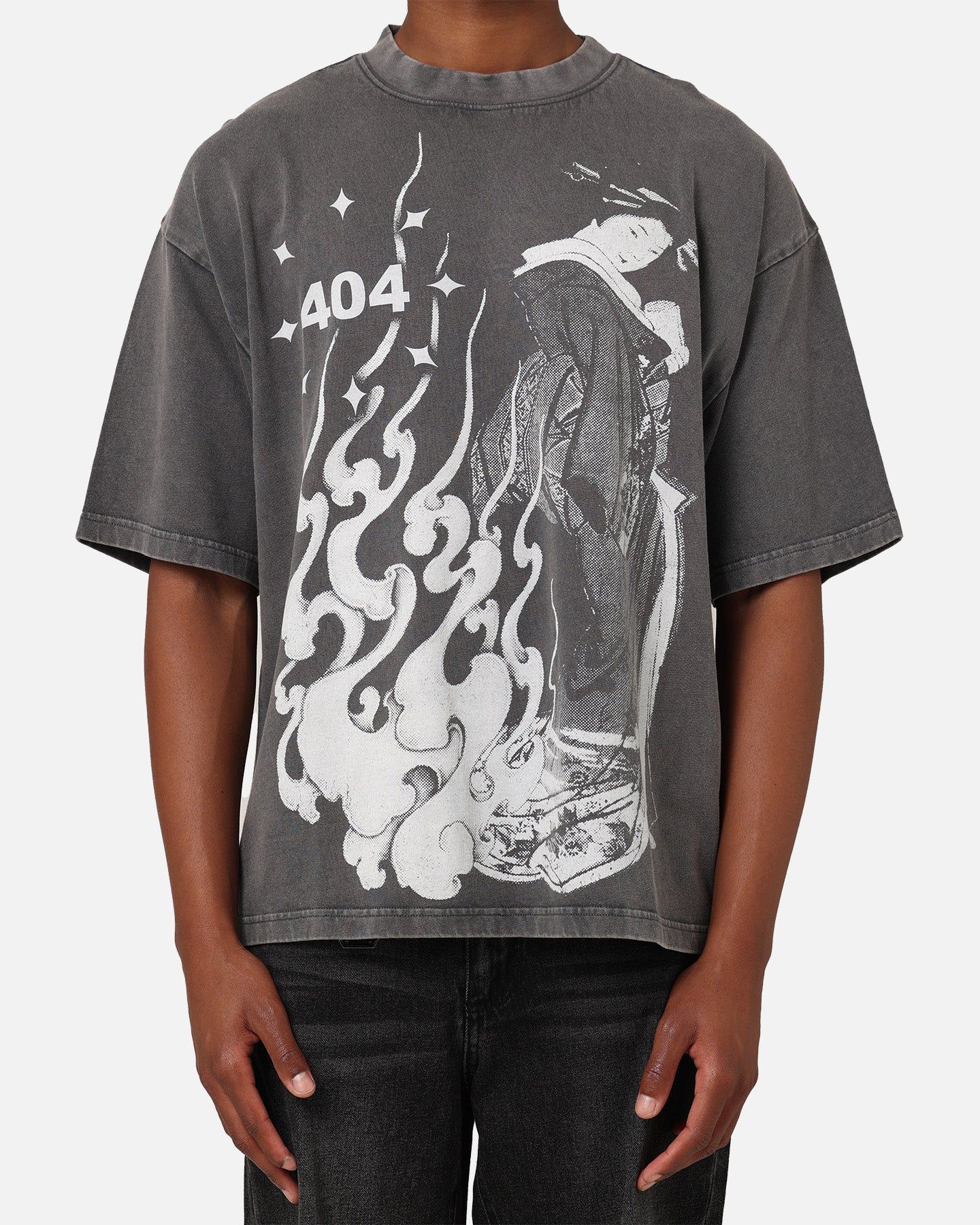 404 Geisha T-Shirt Charcoal sold by Culture Kings product image thumbnail 3