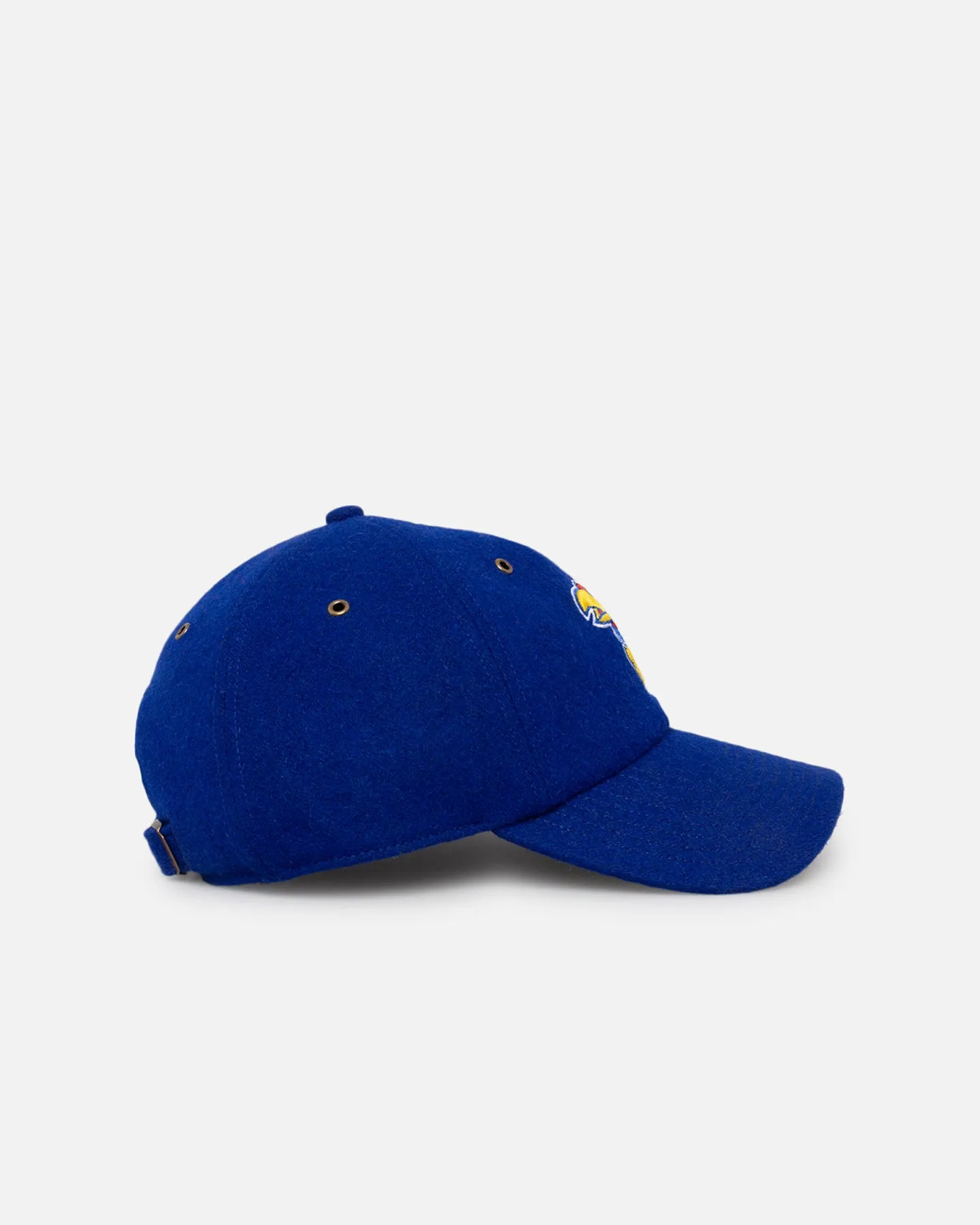 47 Brand Kansas Jayhawks Wooly Clean Up Strapback Royal sold by Culture Kings product image thumbnail 4