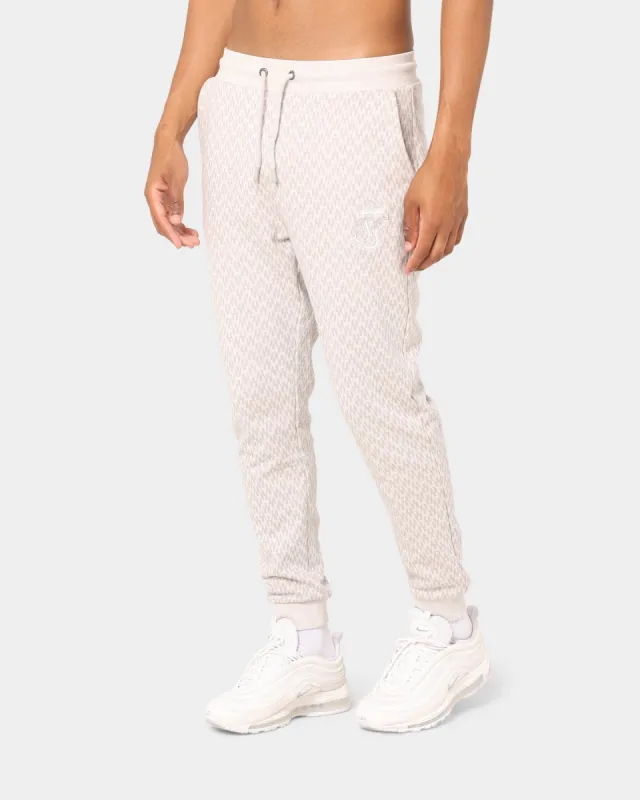Sik Silk Messi x SikSilk Monogram Cuff Track Pants Grey sold by Culture Kings