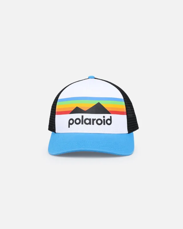 American Needle Sinclair Trucker Snapback Black/White/Blue sold by Culture Kings