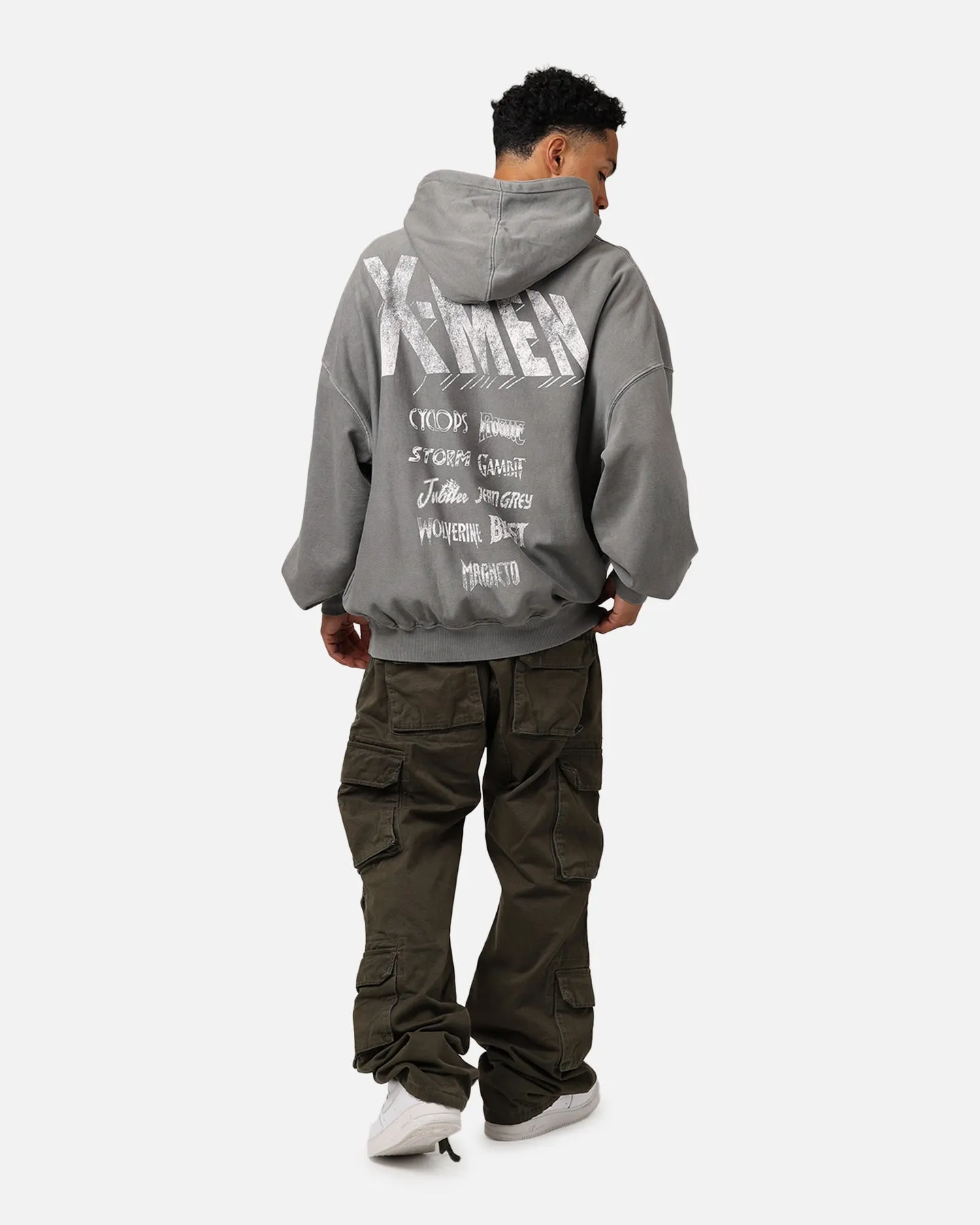 Marvel X-Men The X-Men Premium Hoodie Washed Charcoal sold by Culture Kings product image thumbnail 3