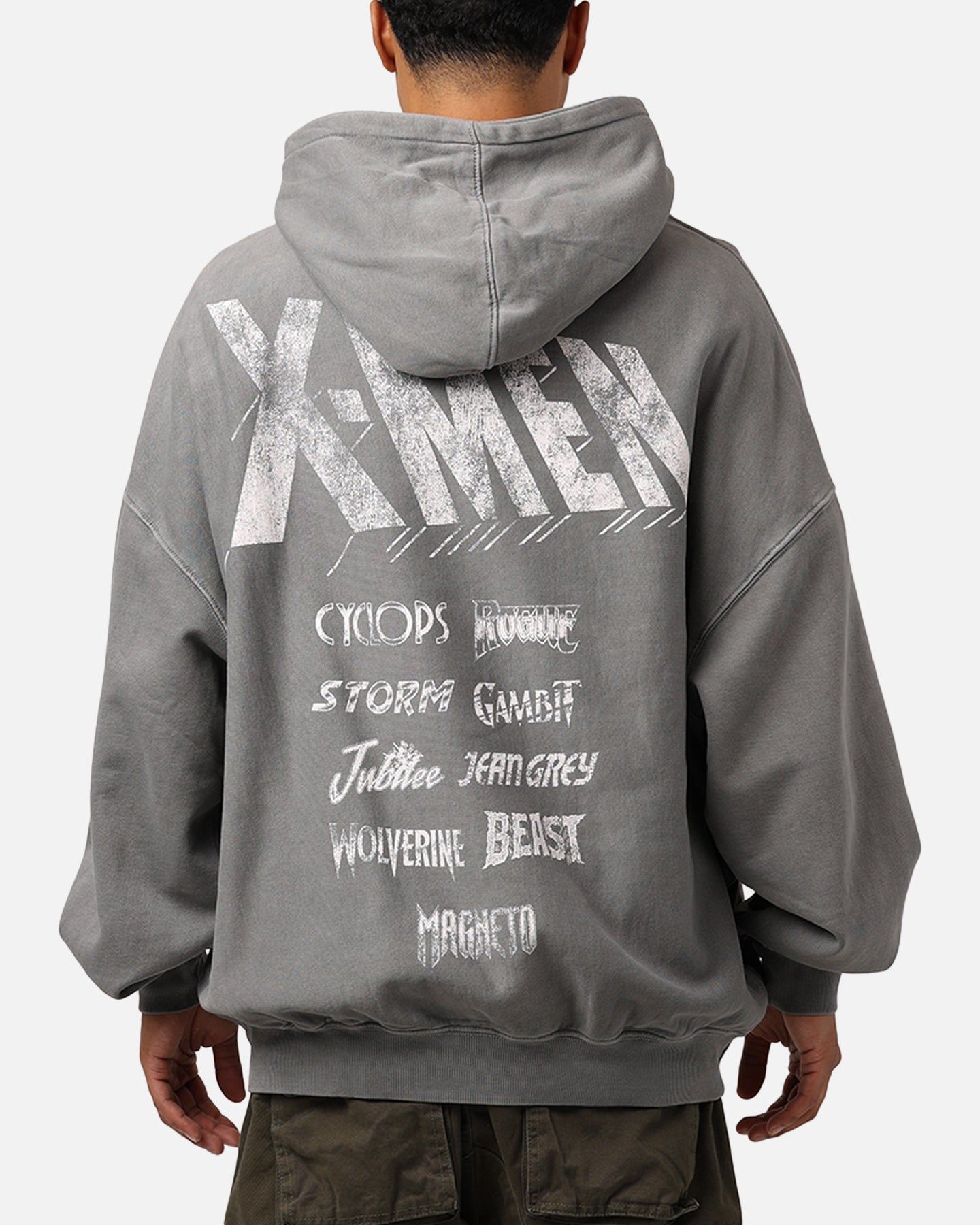 Marvel X-Men The X-Men Premium Hoodie Washed Charcoal sold by Culture Kings product image thumbnail 2