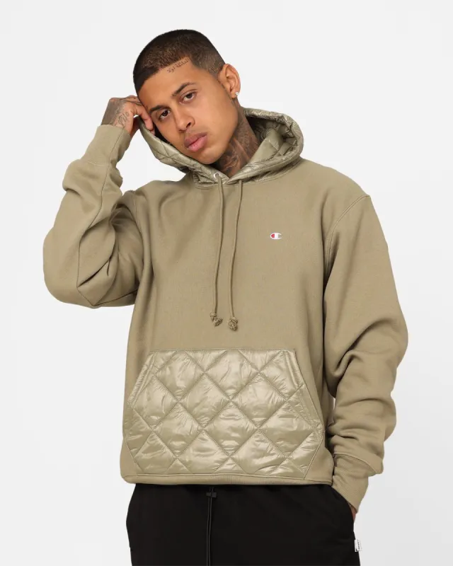 Champion Reverse Weave Puffer Hoodie Wuhoo sold by Culture Kings