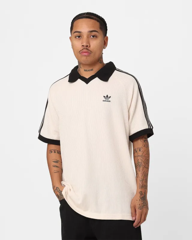 Adidas Adicolour Classics Waffle Q2 Polo T-Shirt Wonder White sold by Culture Kings