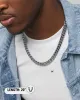 Saint Morta 10mm Cuban Chain White Gold sold by Culture Kings