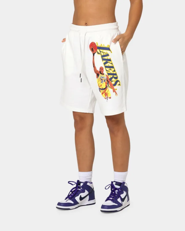 Mitchell & Ness Women's Dunk Shorts Vintage White sold by Culture Kings