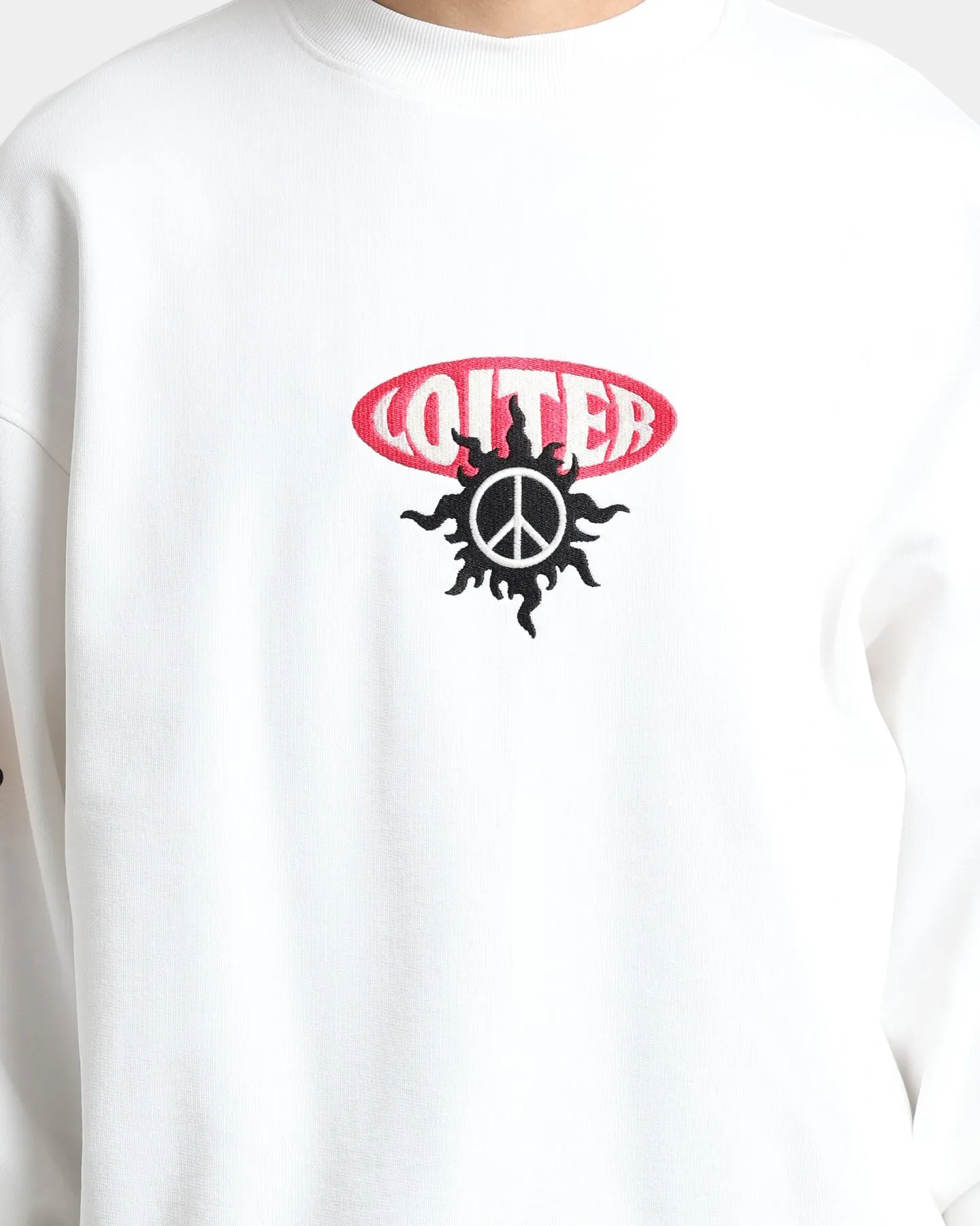 Loiter Day Dream Crewneck Off White sold by Culture Kings product image thumbnail 4
