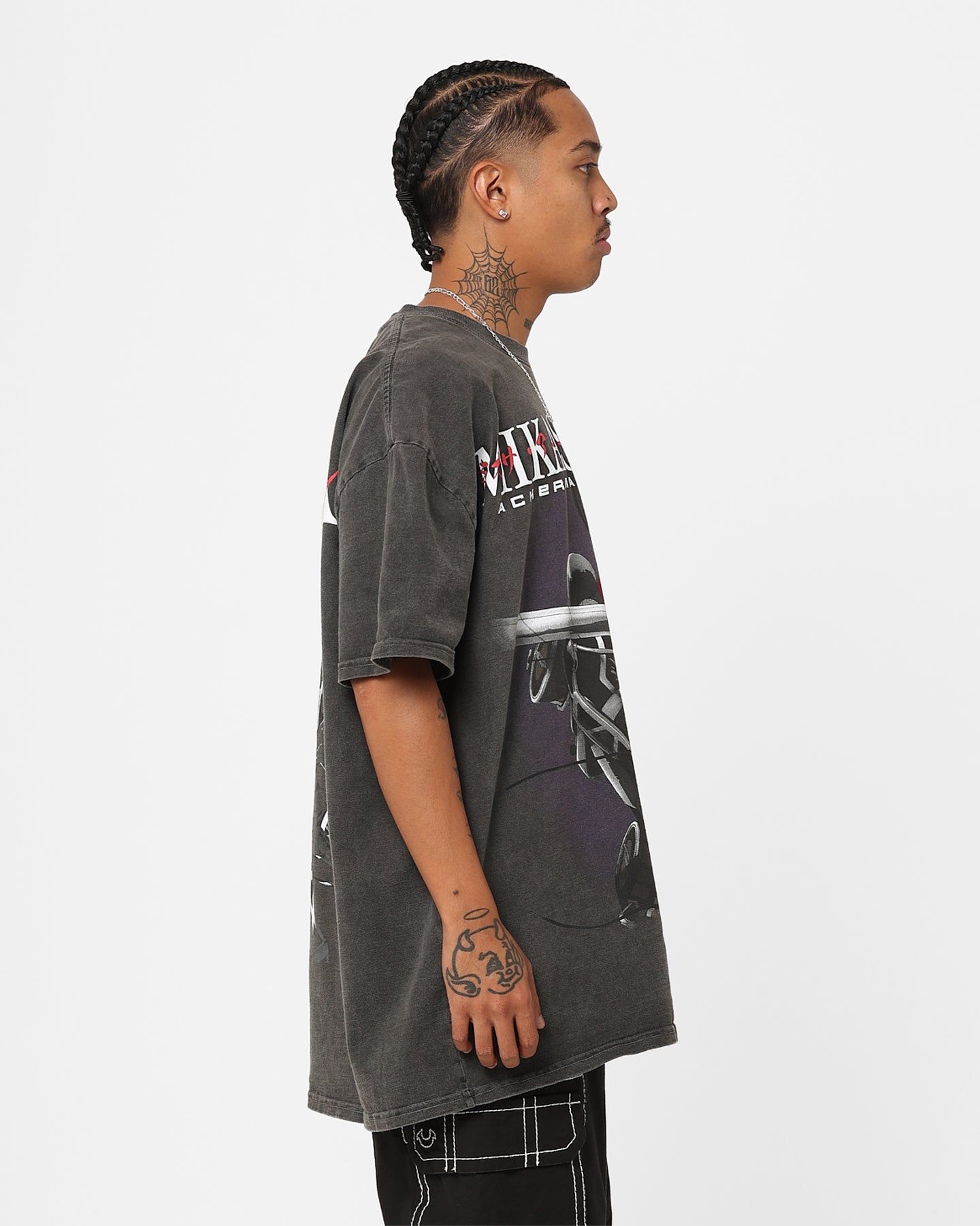 Goat Crew X Attack On Titan Mikasa Vintage Heavyweight T-Shirt Black Wash sold by Culture Kings product image thumbnail 5