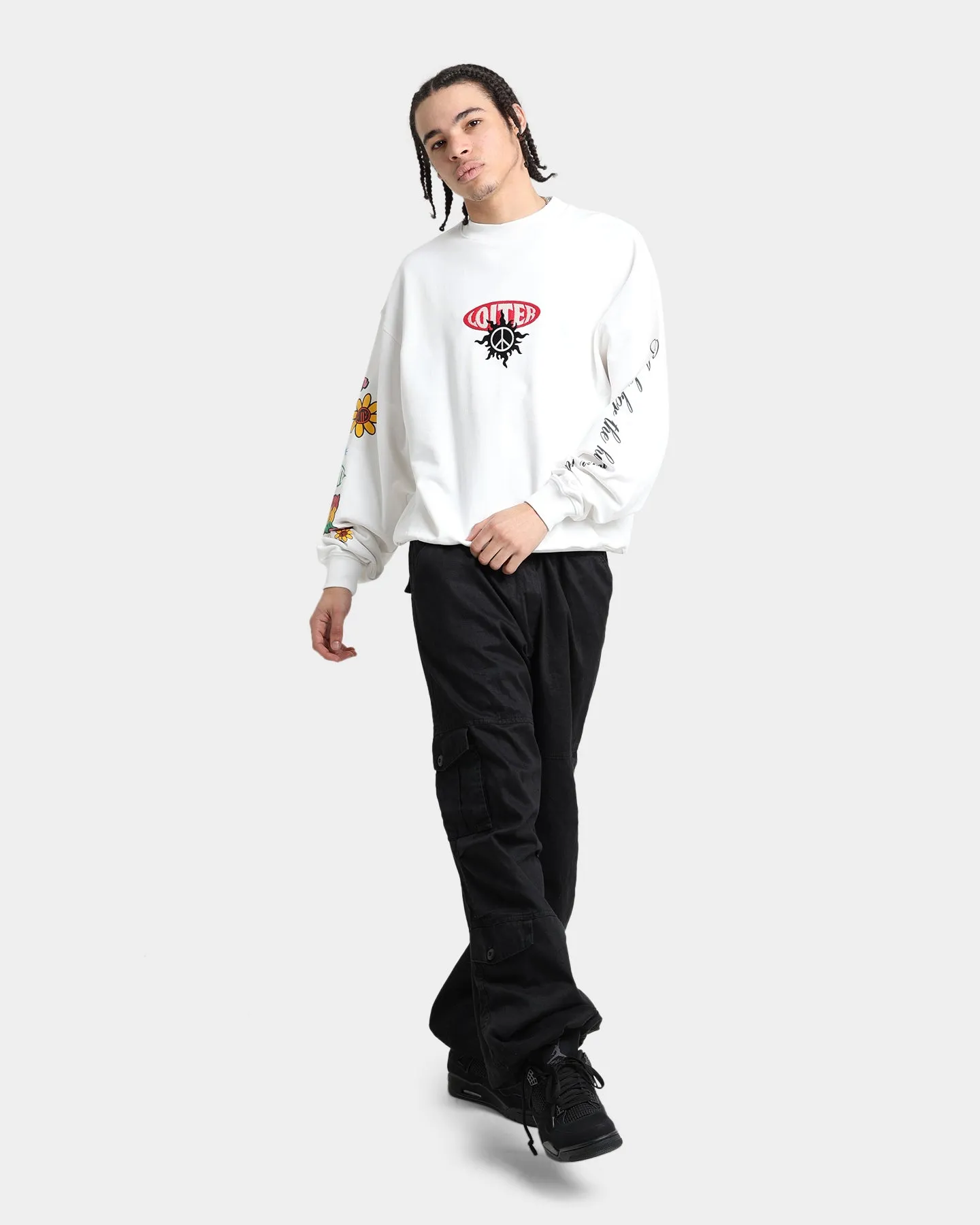 Loiter Day Dream Crewneck Off White sold by Culture Kings product image thumbnail 3