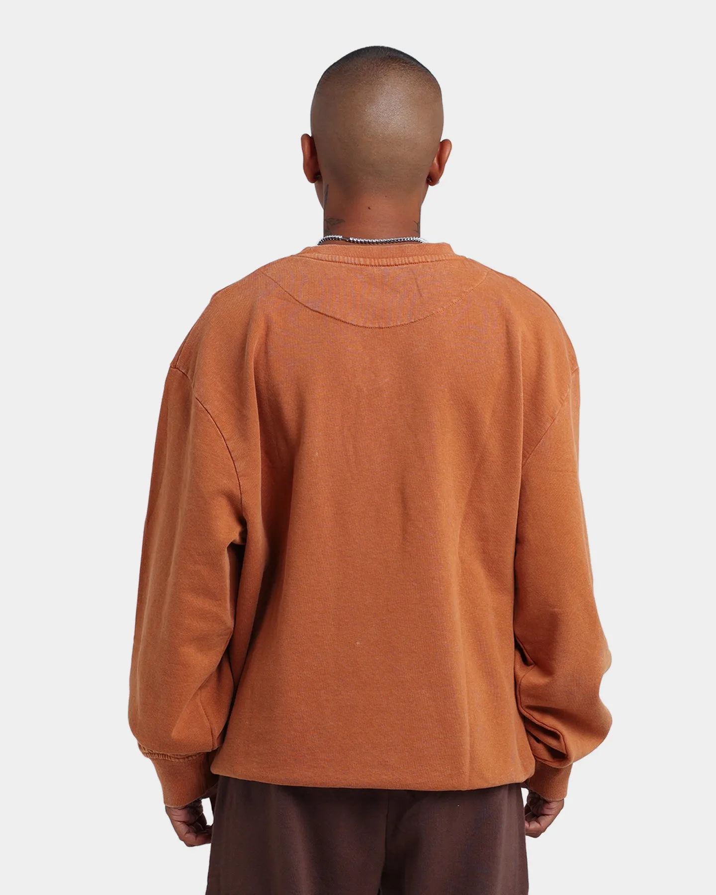 Karl Kani Signature Washed Crewneck Ocher sold by Culture Kings product image thumbnail 4