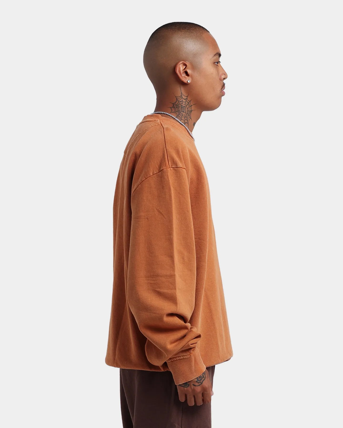 Karl Kani Signature Washed Crewneck Ocher sold by Culture Kings product image thumbnail 5