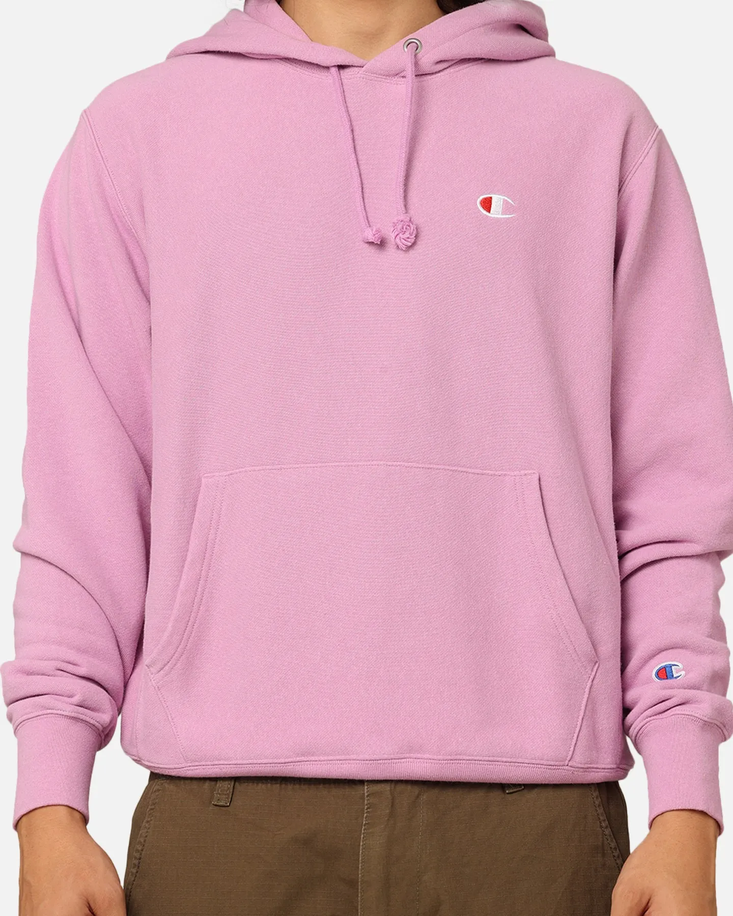 Champion Reverse Weave French Terry Hoodie Mauve sold by Culture Kings product image thumbnail 3