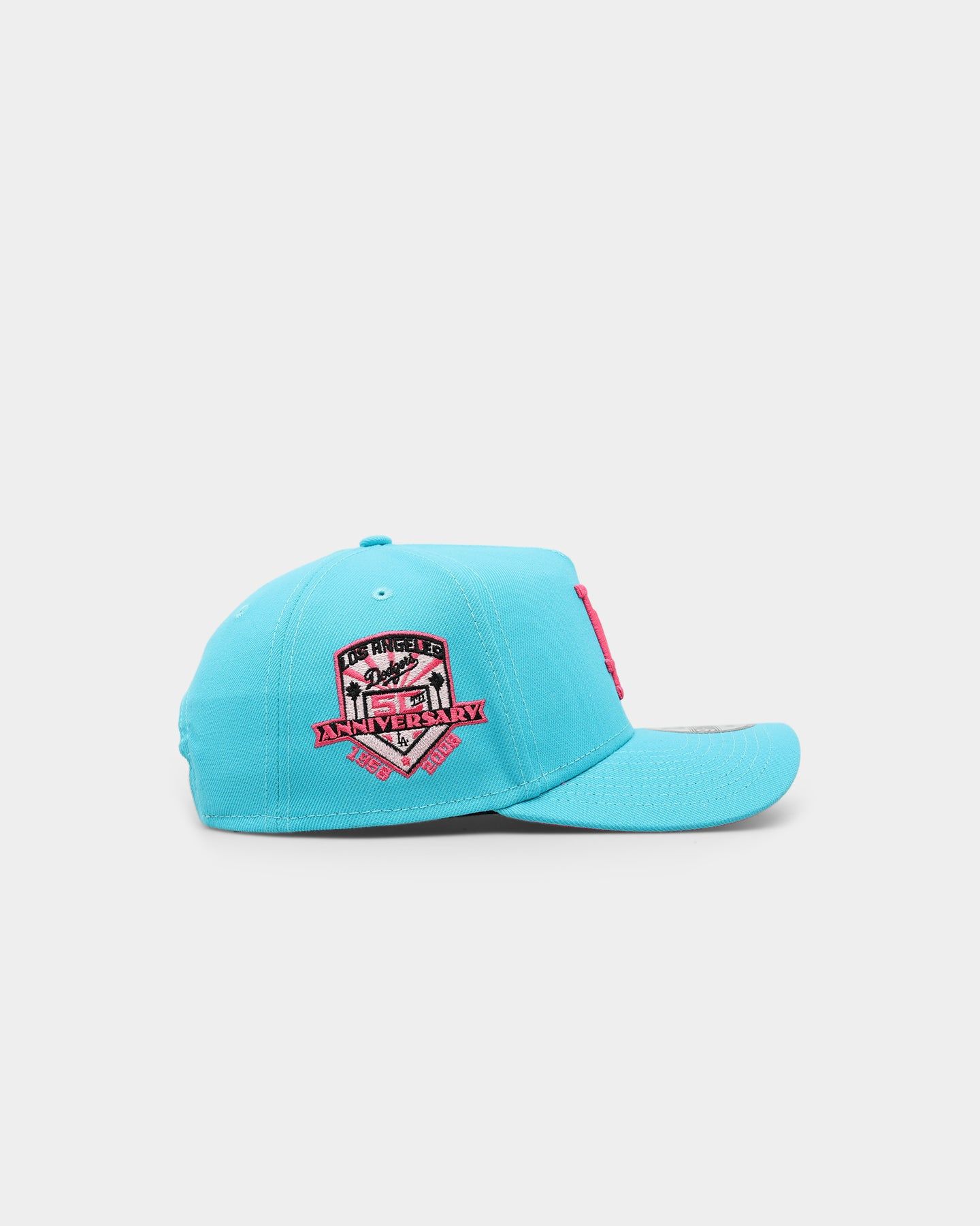 New Era Los Angeles Dodgers 'Neon Vice' 9FORTY A-Frame Snapback Neon Blue sold by Culture Kings product image thumbnail 3