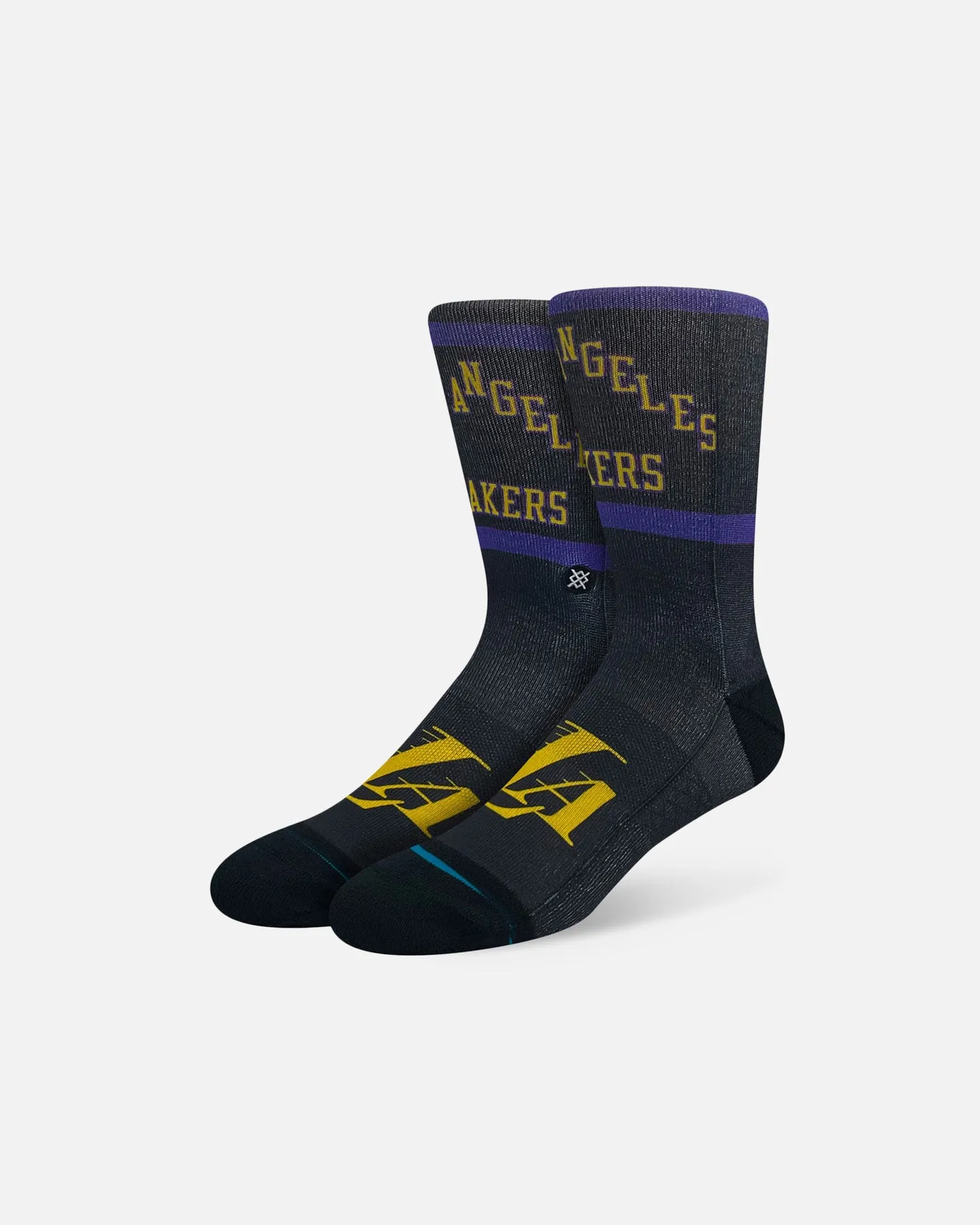 Stance X NBA Los Angeles Lakers Crewcut Socks Multi sold by Culture Kings product image thumbnail 2