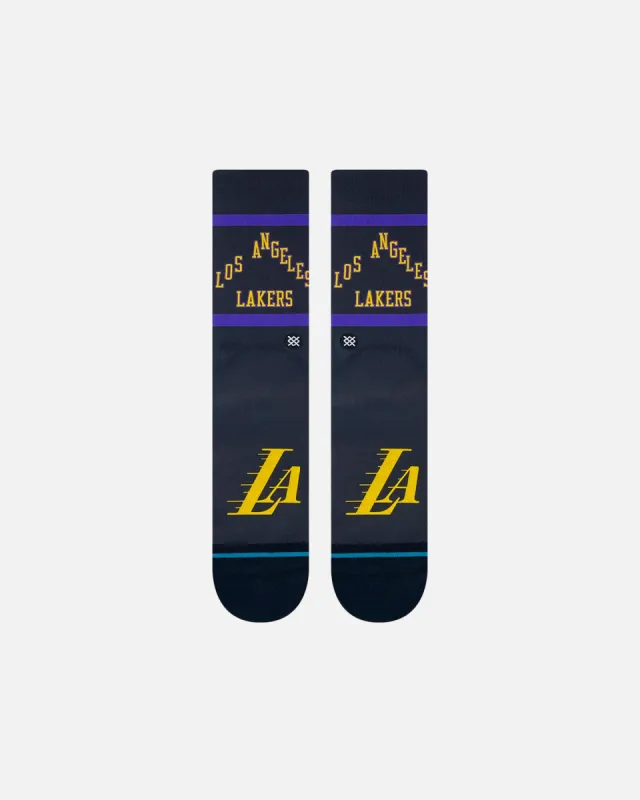 Stance X NBA Los Angeles Lakers Crewcut Socks Multi sold by Culture Kings