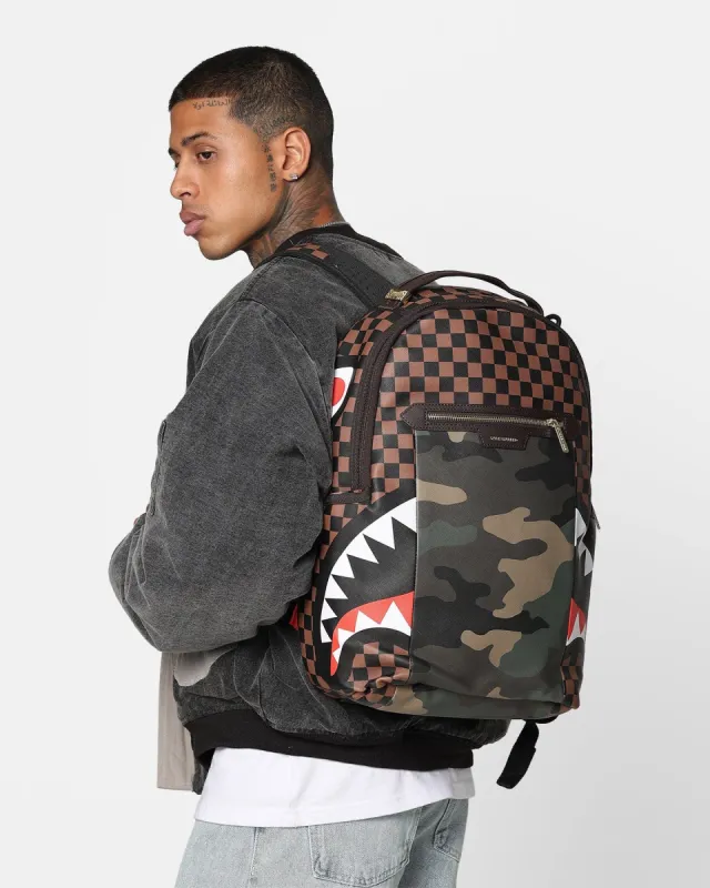 Sprayground Sip Camo Accent DLXSV Backpack Sip With Camo sold by Culture Kings
