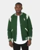 Saint Morta Alpha Varsity Jacket Green/White sold by Culture Kings