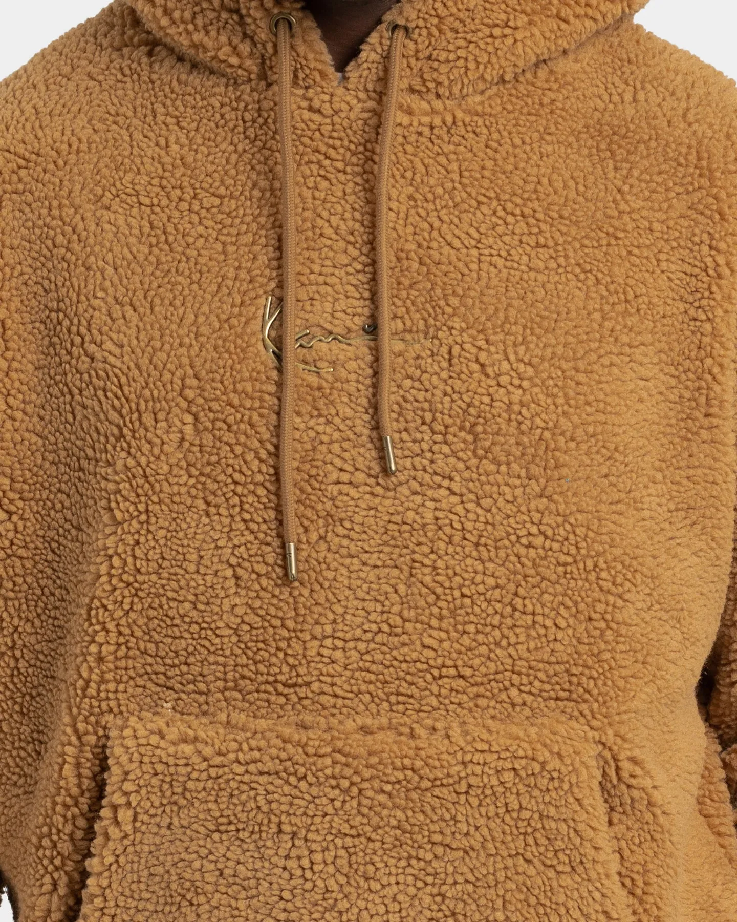 Karl Kani Small Signature Teddy Hoodie Sand sold by Culture Kings product image thumbnail 3