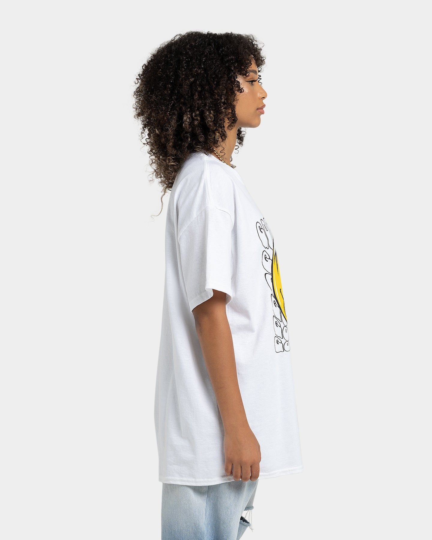 Goat Crew Smiley Skull T-Shirt White sold by Culture Kings product image thumbnail 5