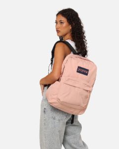 JanSport Superbreak Plus Backpack Misty Rose sold by Culture Kings