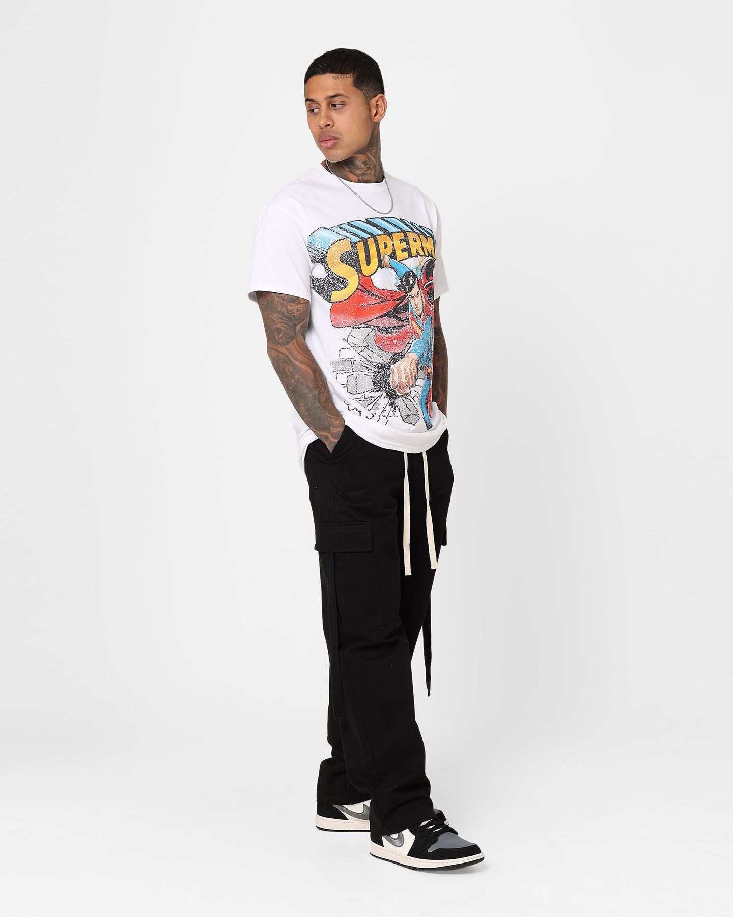 Goat Crew X DC Superman Man Of Steel T-Shirt White sold by Culture Kings product image thumbnail 3