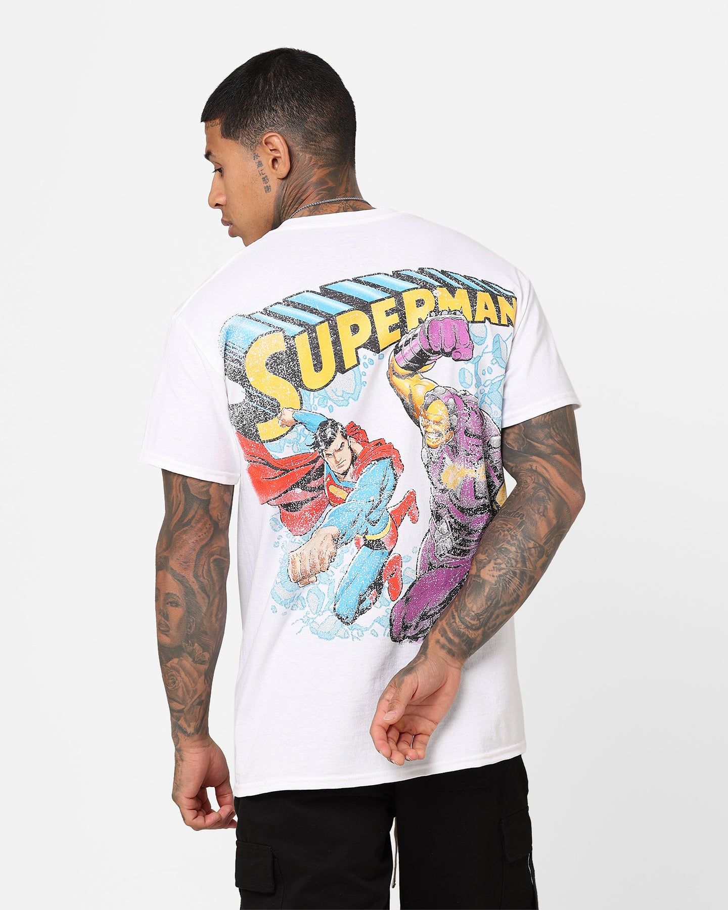Goat Crew X DC Superman Man Of Steel T-Shirt White sold by Culture Kings product image thumbnail 2
