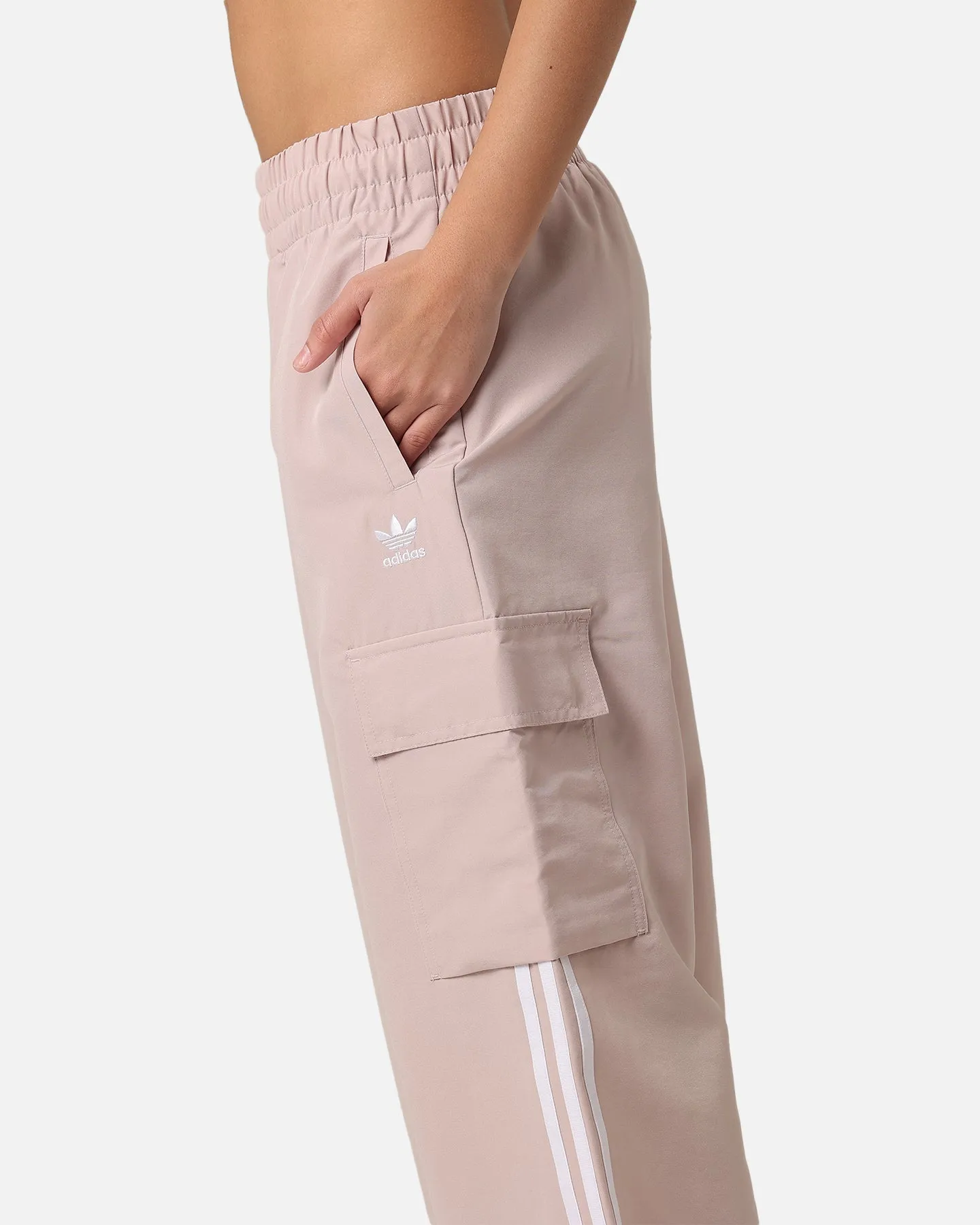 Adidas Women's 3 Stripes Cargo Pants Wonder Taupe sold by Culture Kings product image thumbnail 4