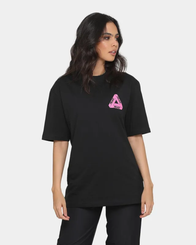 Palace Tri-To-Help T-Shirt Black/Pink sold by Culture Kings