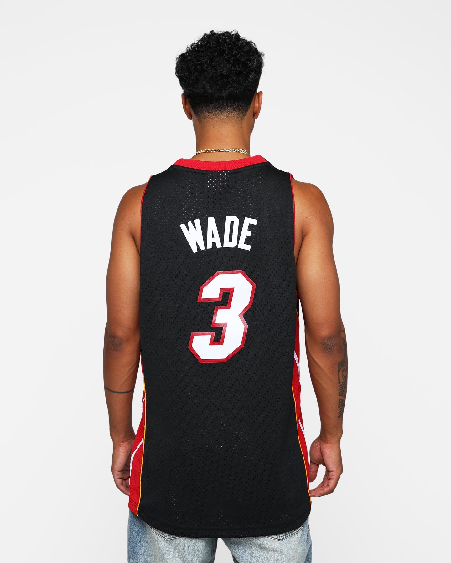 Mitchell & Ness Miami Heat Dwyane Wade 2012-2013 Swing Jersey Black sold by Culture Kings product image thumbnail 5