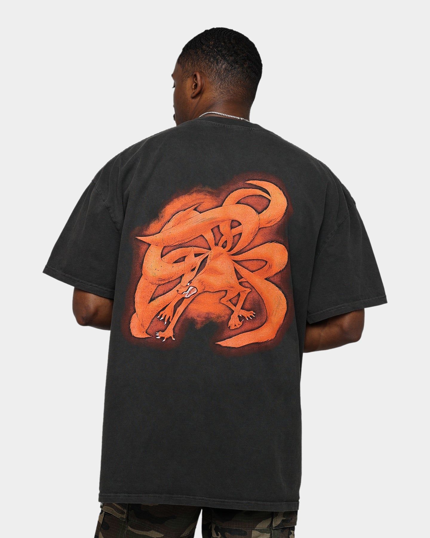 Goat Crew X Naruto Heavyweight Vintage T-Shirt Black Wash sold by Culture Kings product image thumbnail 2