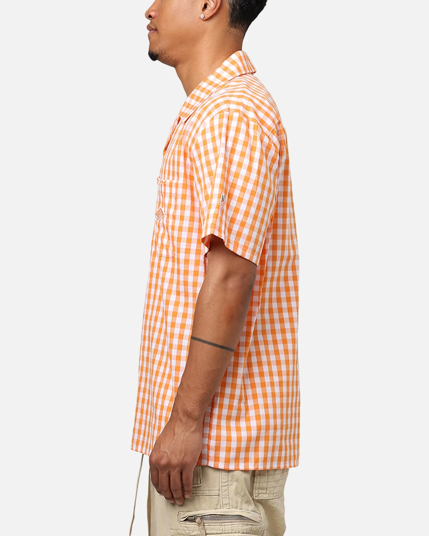 Carrots By Anwar Badge Button Up Shirt Orange sold by Culture Kings product image thumbnail 5