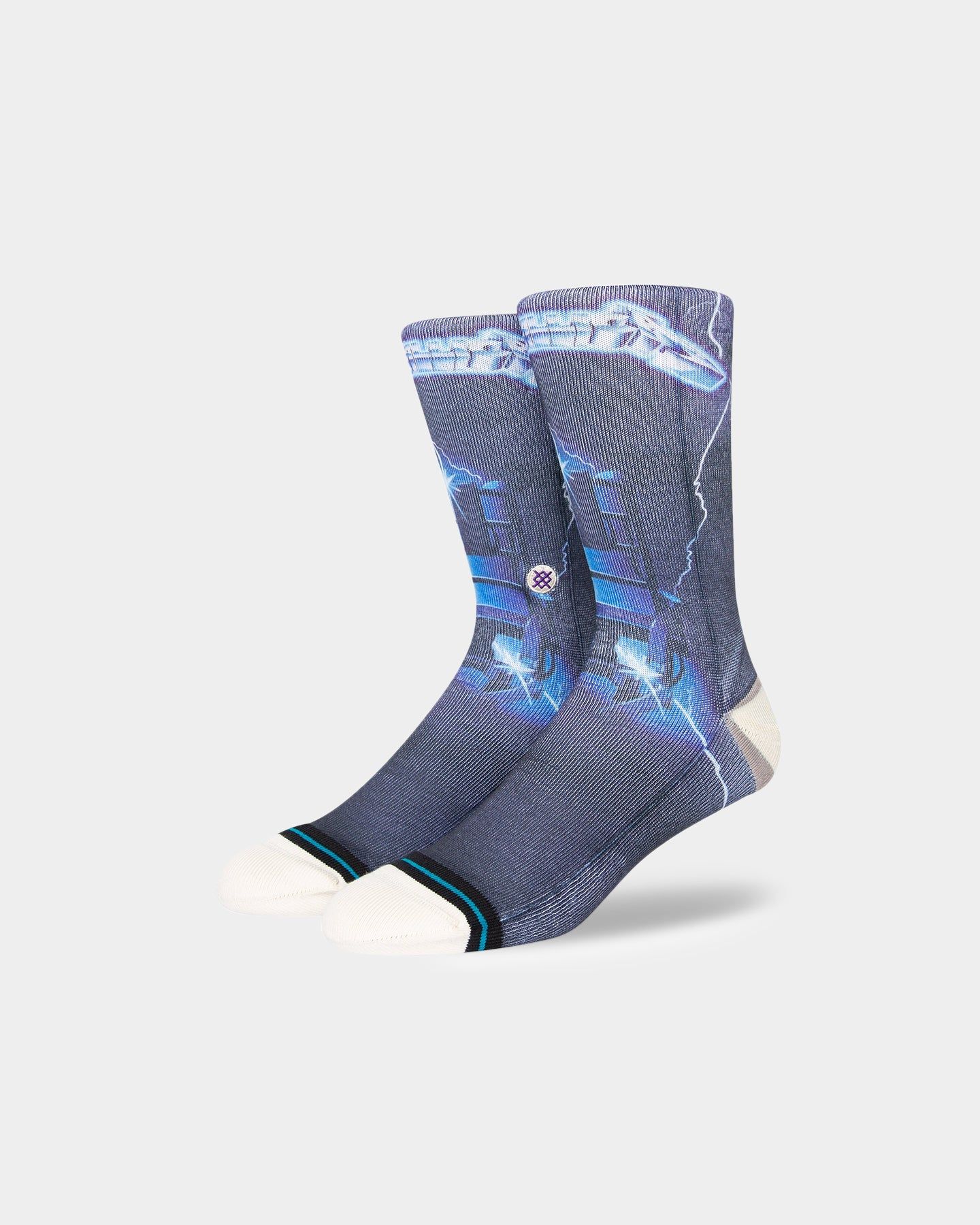 Stance X Metallica The Chair Socks Purple sold by Culture Kings