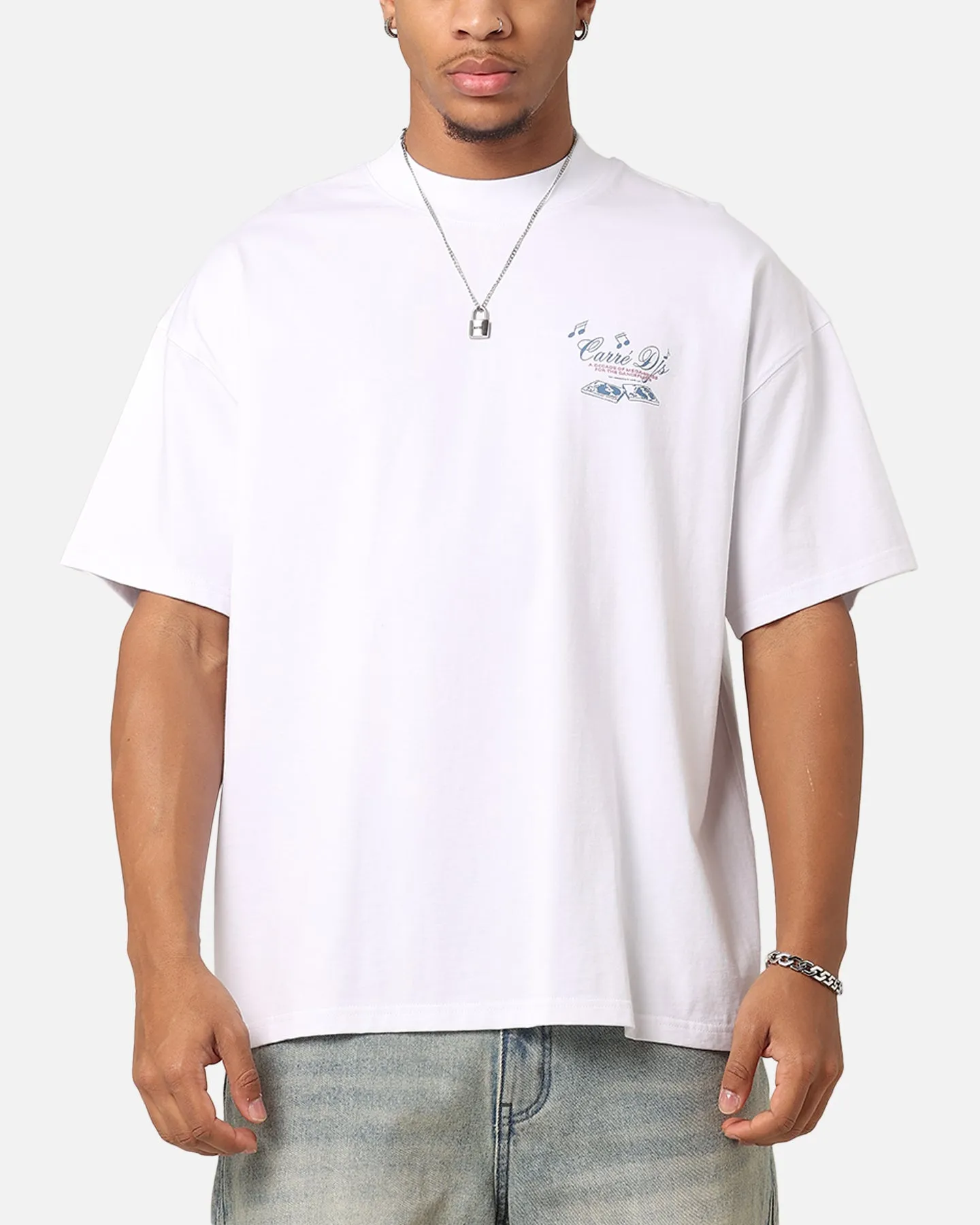 Carre Carré DJ's T-Shirt White sold by Culture Kings product image thumbnail 2
