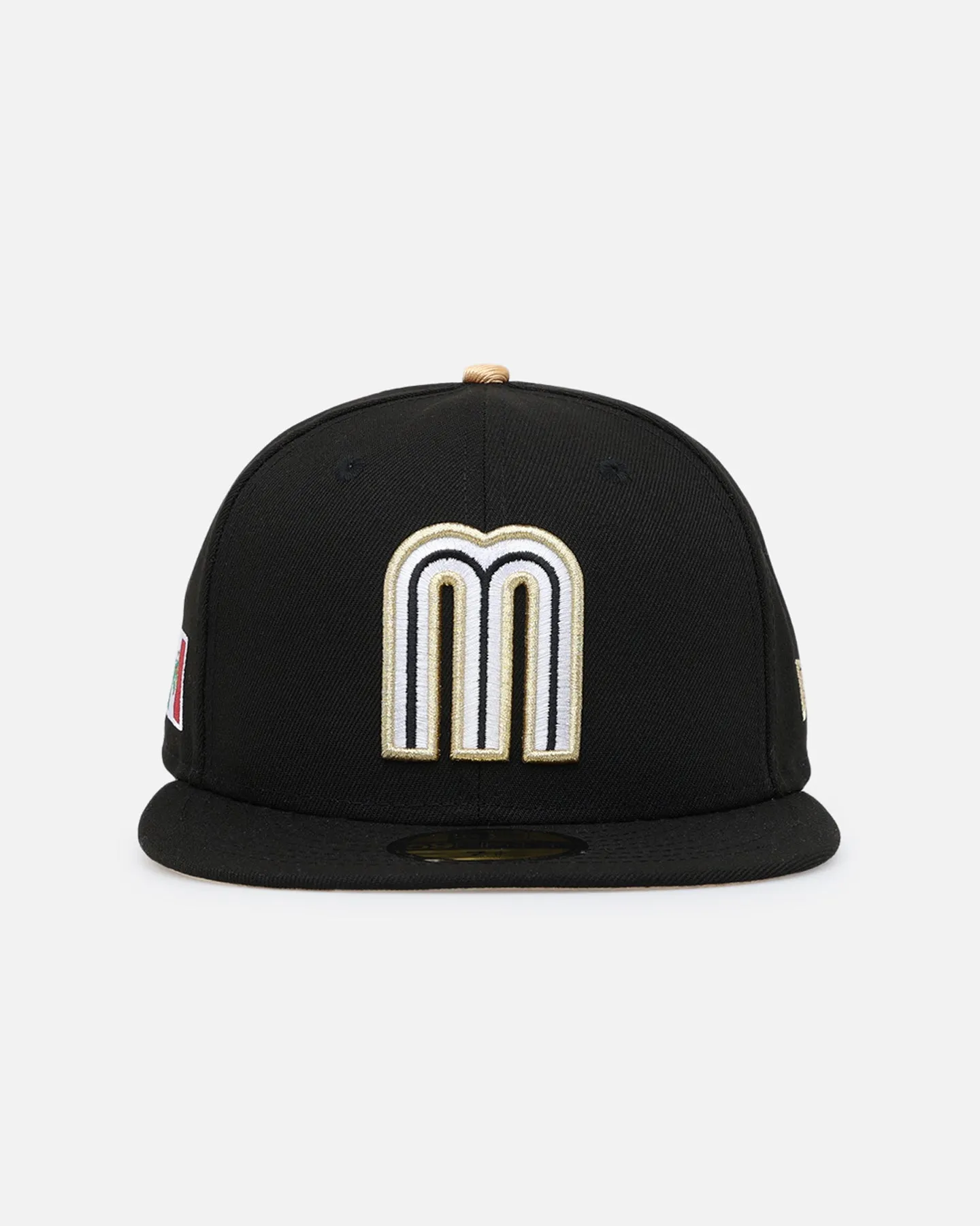 New Era Mexico National Baseball Team 59FIFTY Fitted Black Metallic sold by Culture Kings
