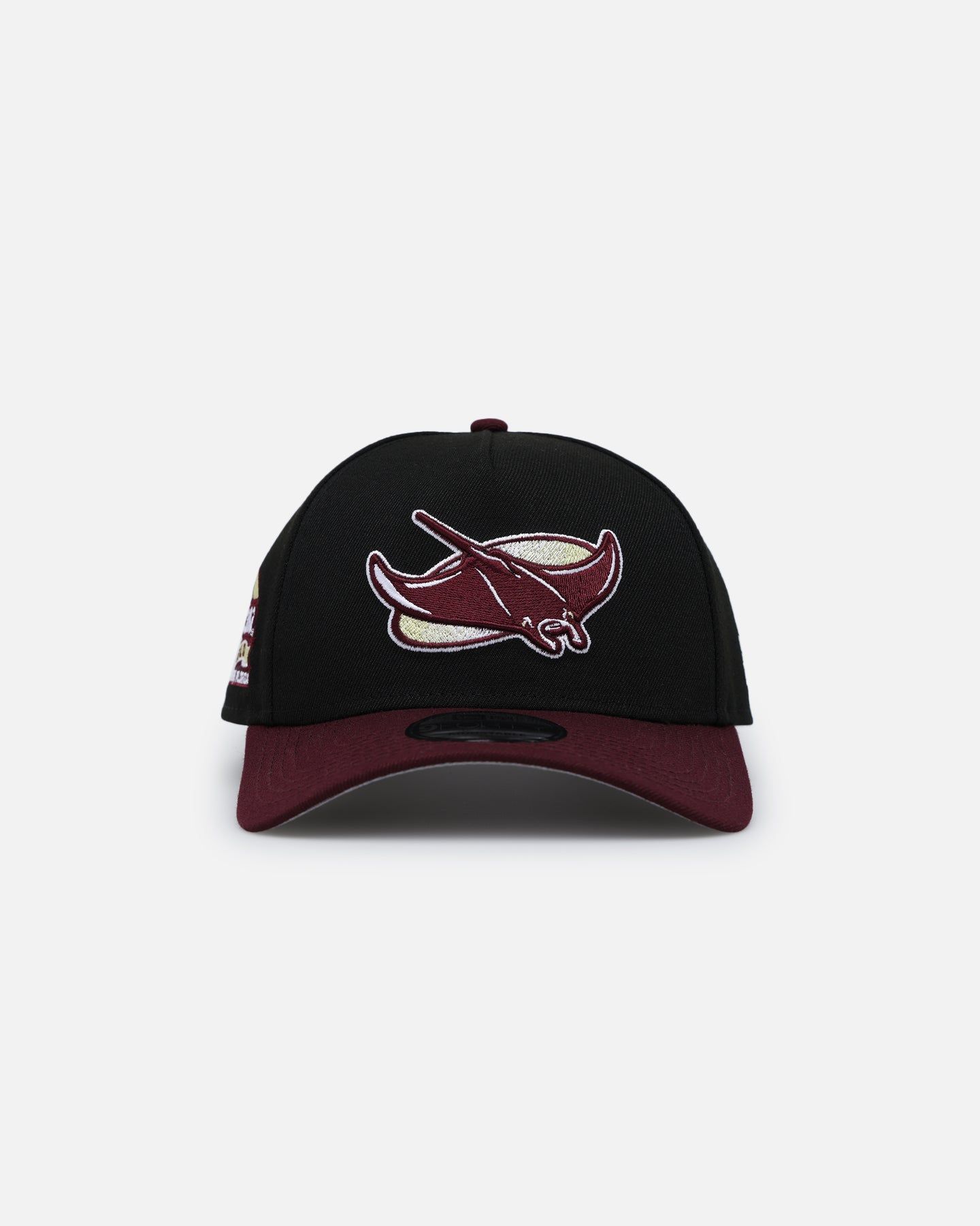 New Era Tampa Bay Rays 'Burgundy Bounceback' 9FORTY A-Frame Snapback Black/Maroon sold by Culture Kings product image thumbnail 5