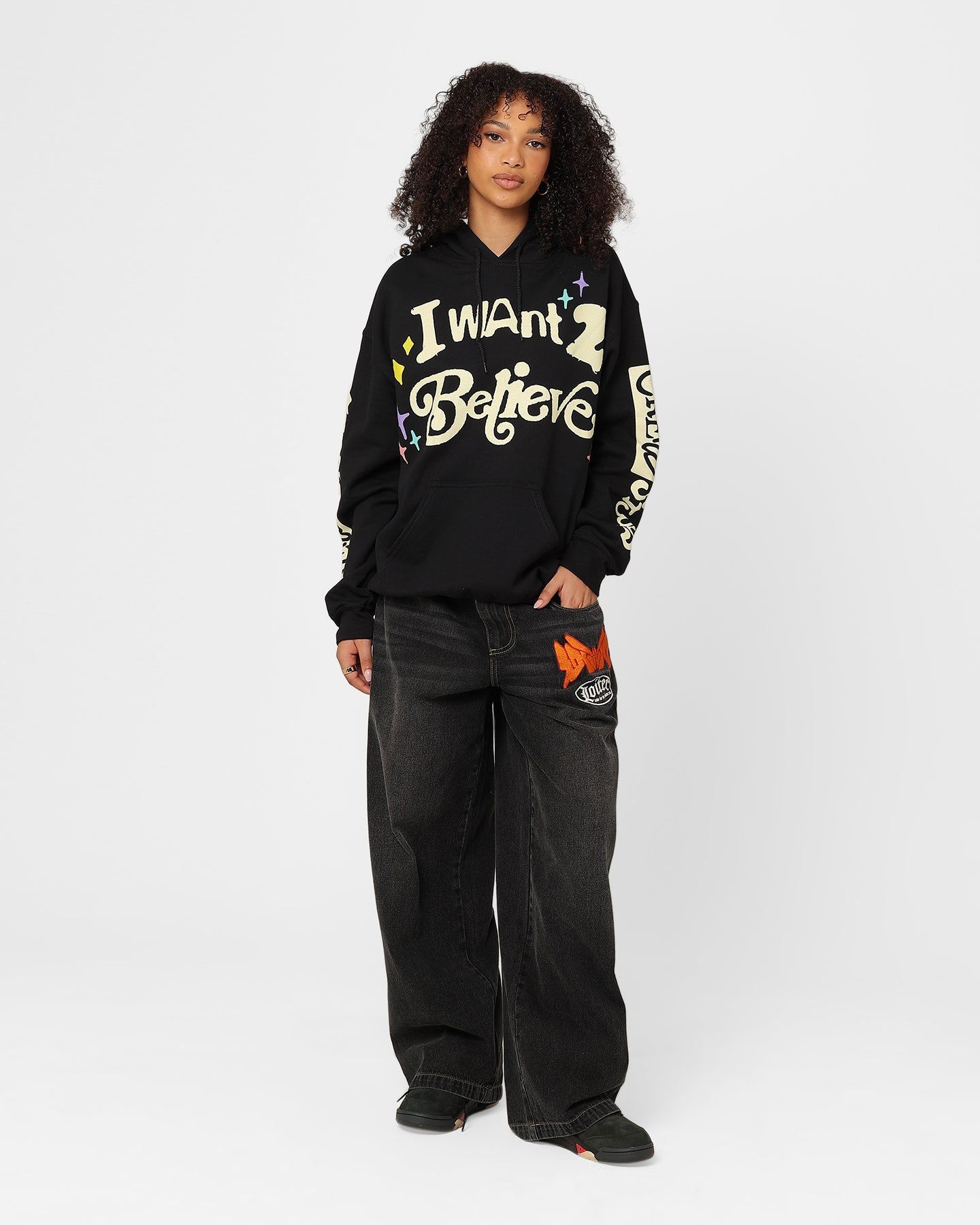 Goat Crew I Want 2 Believe Hoodie Black sold by Culture Kings product image thumbnail 3