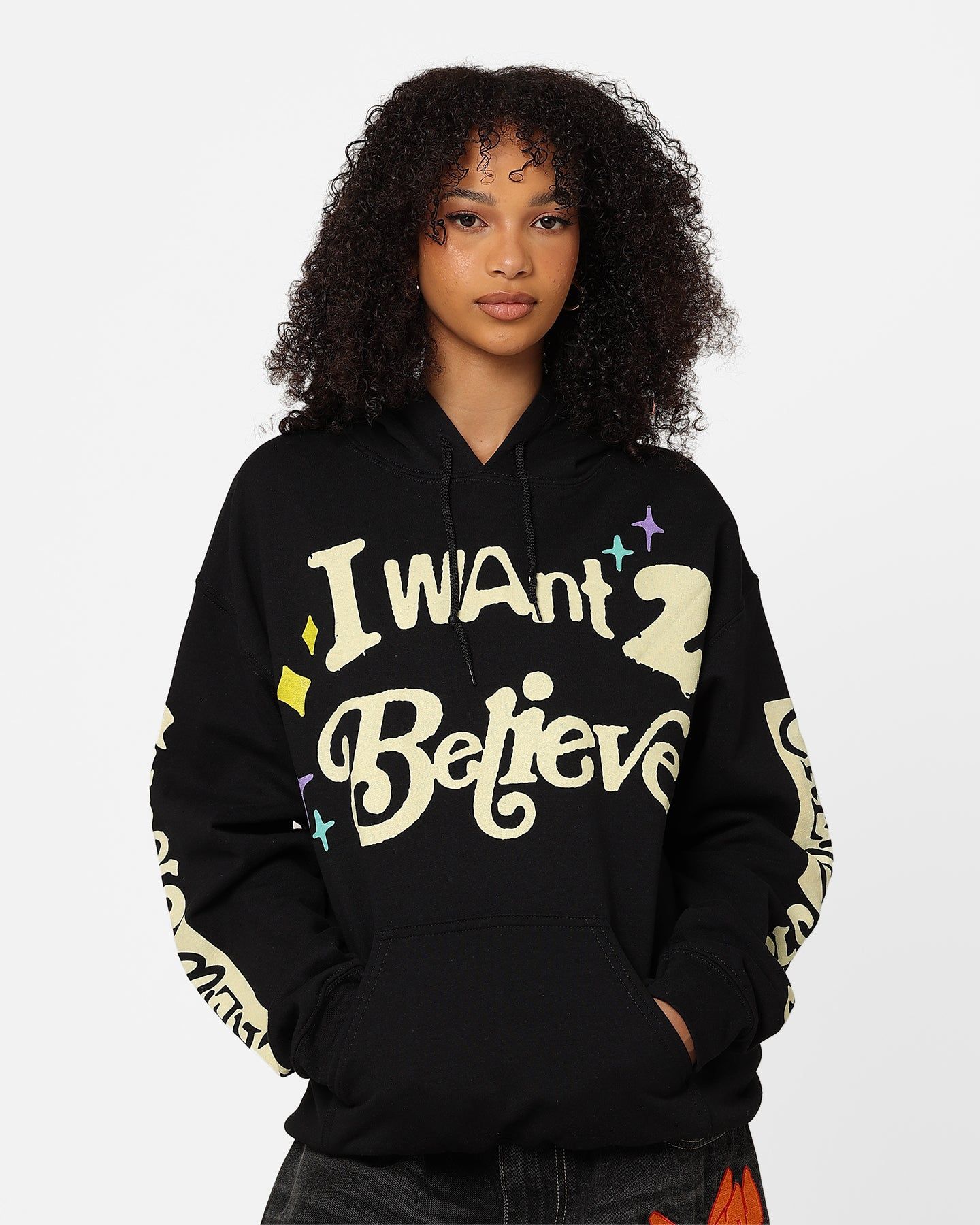 Goat Crew I Want 2 Believe Hoodie Black sold by Culture Kings