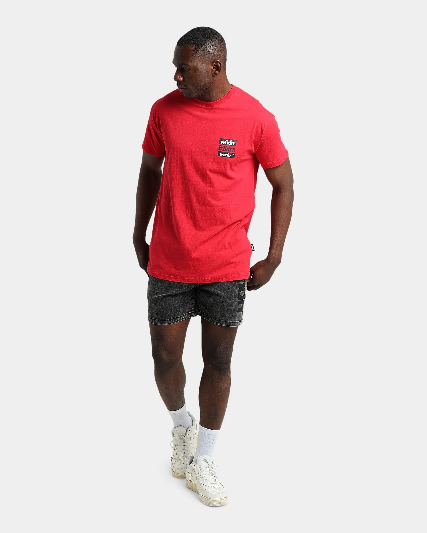 WNDRR Icons Custom Fit T-Shirt Red sold by Culture Kings product image thumbnail 2
