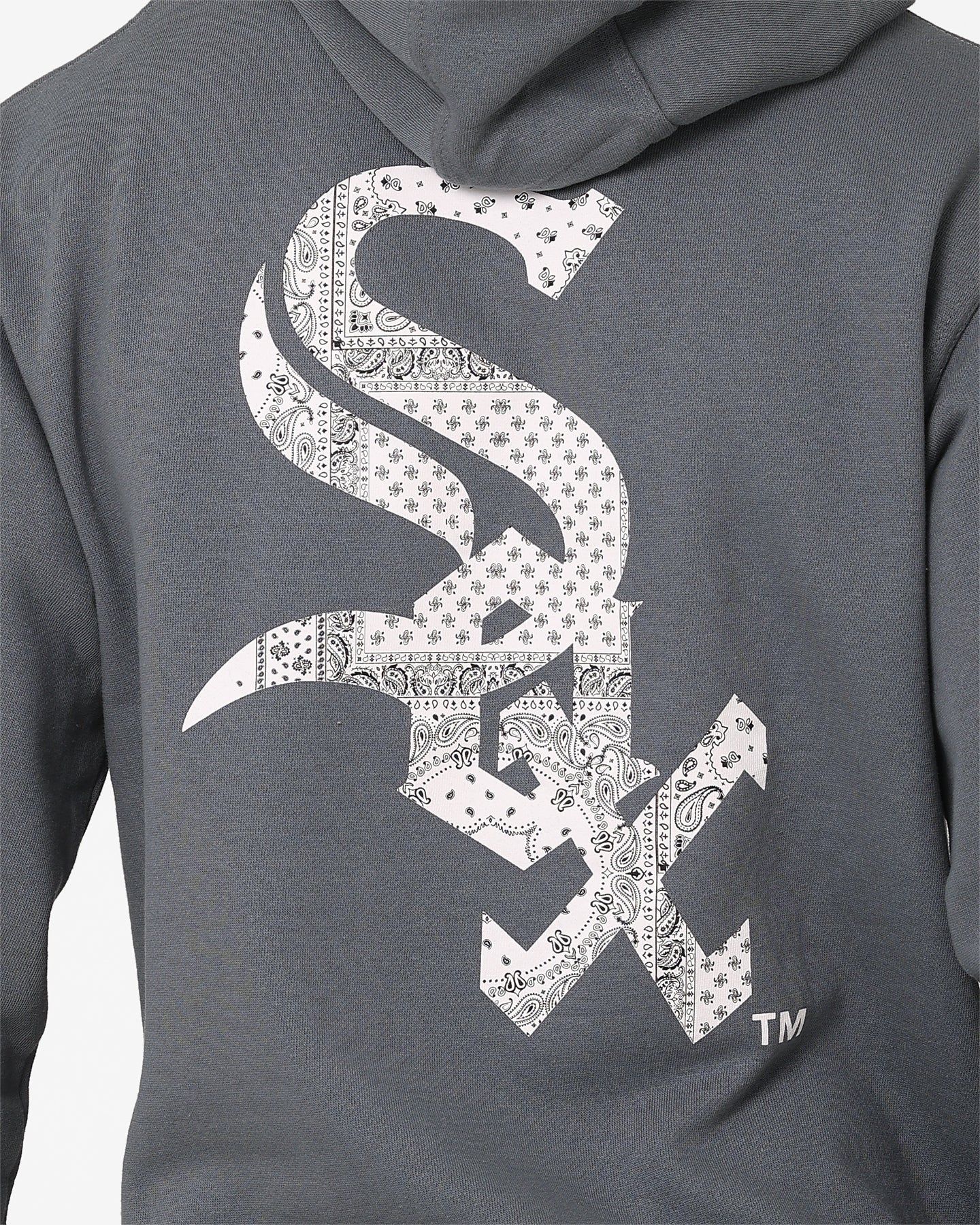 Majestic Athletic Chicago White Sox Bandana Paisley Duke Hoodie Pewter sold by Culture Kings product image thumbnail 5