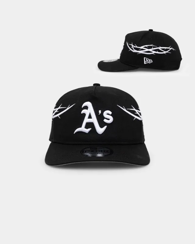 New Era Oakland Athletics 'Twisted Thorns' Golfer Pre-Curved Snapback Black sold by Culture Kings