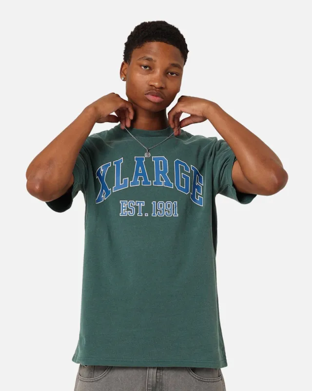X-Large College T-Shirt Pigment Pine Green sold by Culture Kings