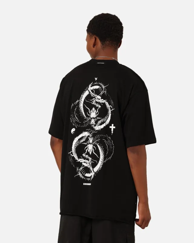 The Anti Order Double Dragon Baggy T-Shirt Black sold by Culture Kings