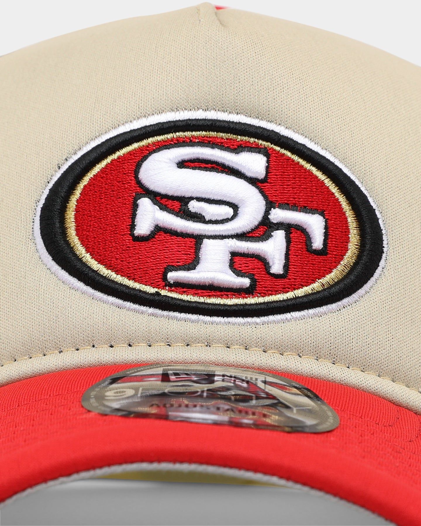 New Era San Francisco 49ers All Day 9FORTY A-Frame Snapback Vegas Gold sold by Culture Kings product image thumbnail 5