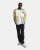Mitchell & Ness Charlotte Hornets Fashion Lightweight Satin Jacket Light Gold sold by Culture Kings